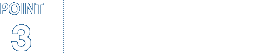 POINT3. Keine Gerüche dank speziellem Filter.