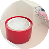 Can soak in detergent for easy sanitation